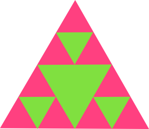 三角形で構成される図形