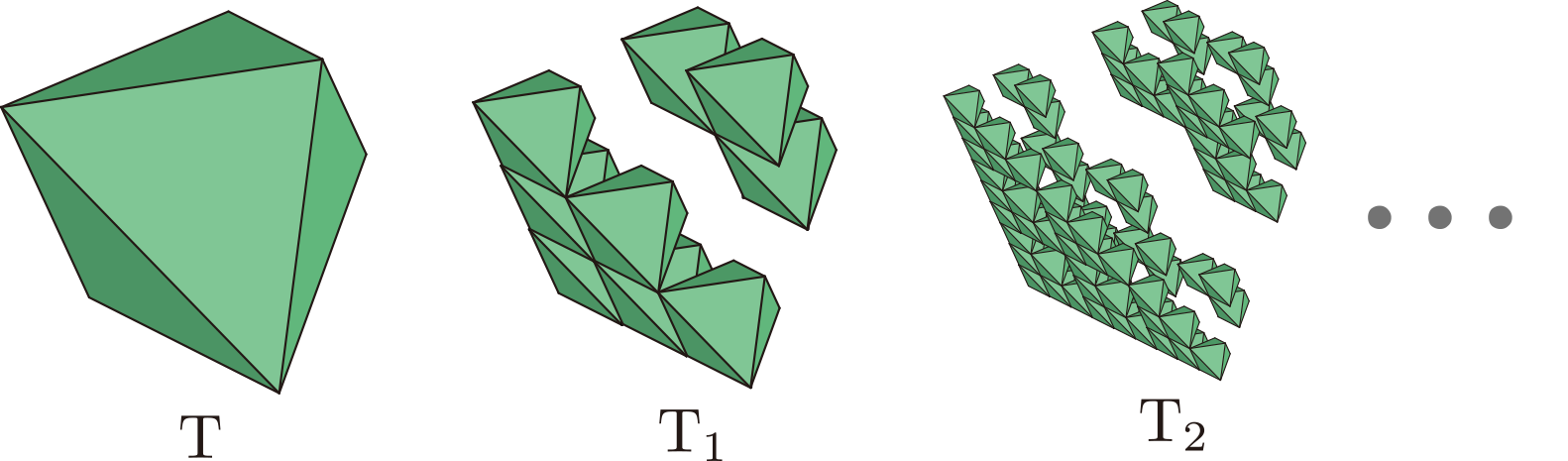Sequence T, T1, T2 …