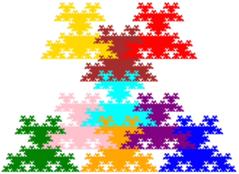 Colored decomposition