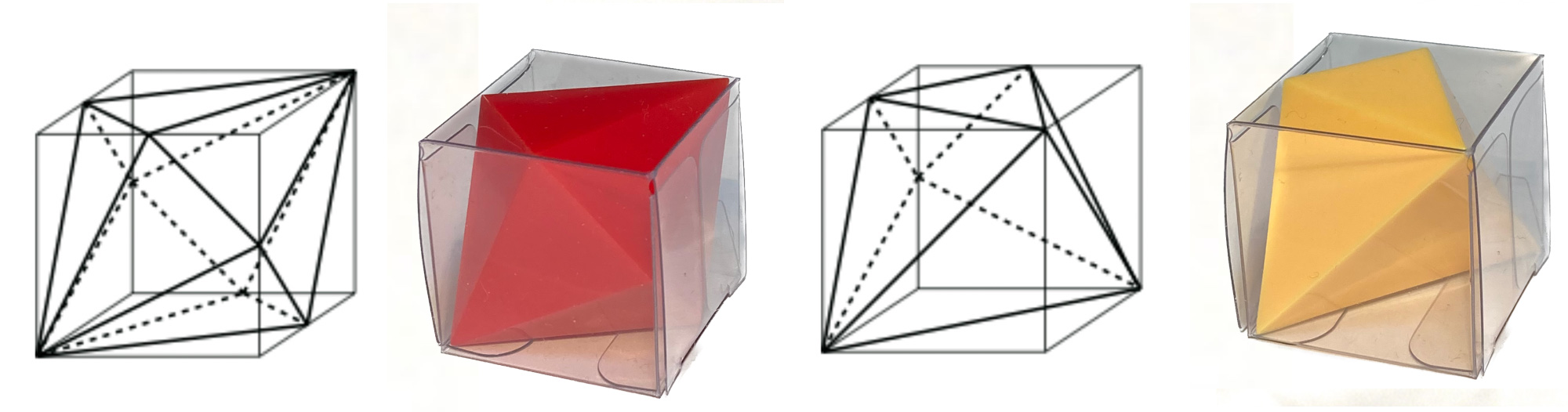Imaginary Cubes inside a box