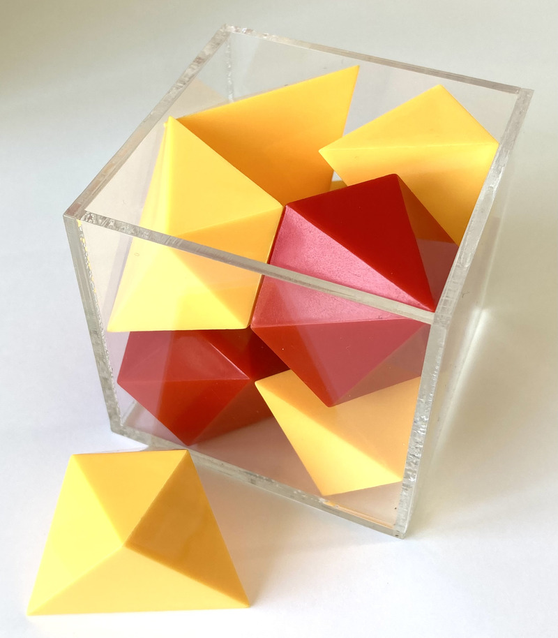 Imaginary Cube Puzzle box